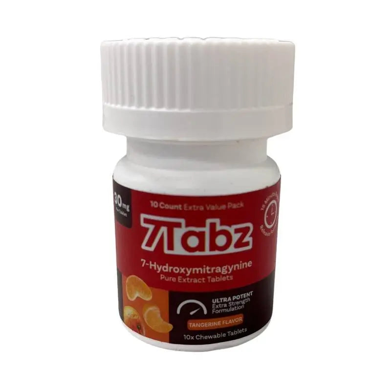 7TABZ 7-HYDROXYMITRAGYNINE PURE EXTRACT TABLETS 10CT 30MG PER TABLET - Smoke empire