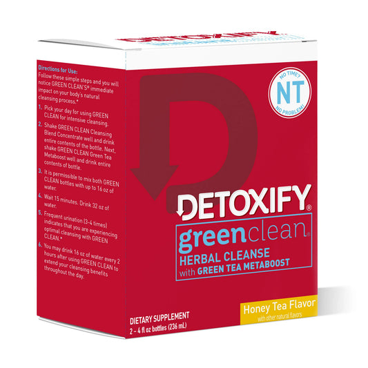 Detoxify Green Clean W/Green Tea Metaboost -8oz Default Title