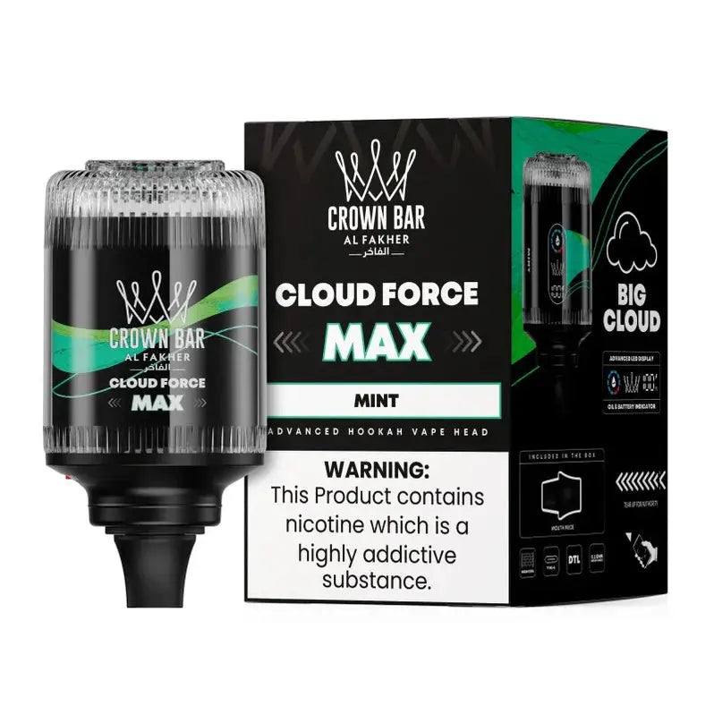 Al Fakher Cloud Force Max 50K (Mint) - Smoke empire