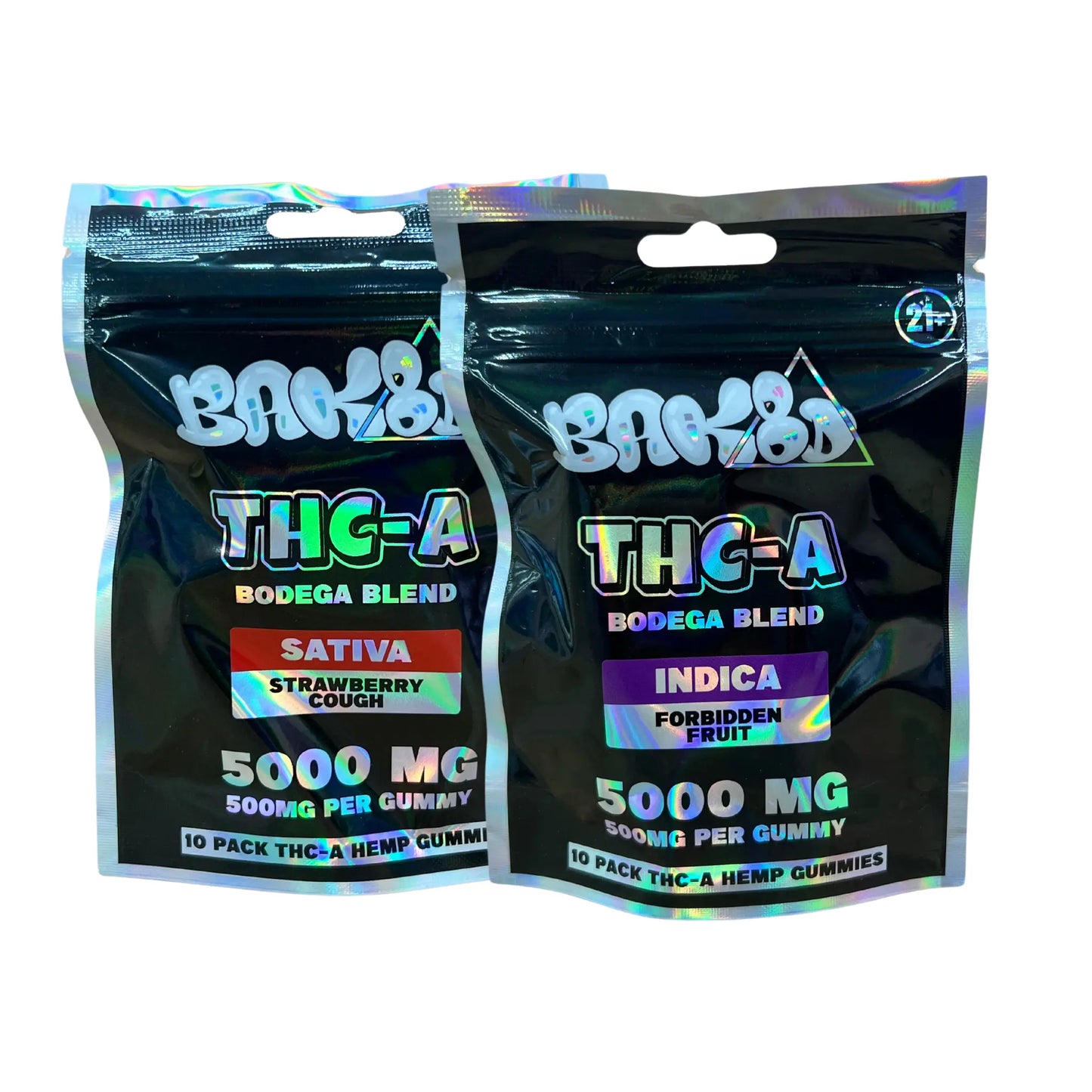 Bak8d THCA Gummies 5000mg 10pk - Smoke empire