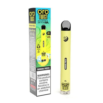 Oro Twist Flow Disposable Vape Twist E-Liquids
