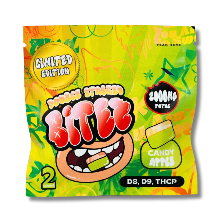 Ocho Extracts Double Stacked Bitez | (2ct) 2000mg Trip Drip Sugar Blend - Smoke empire