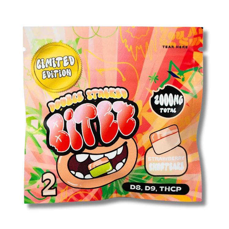 Ocho Extracts Double Stacked Bitez | (2ct) 2000mg Trip Drip Sugar Blend - Smoke empire