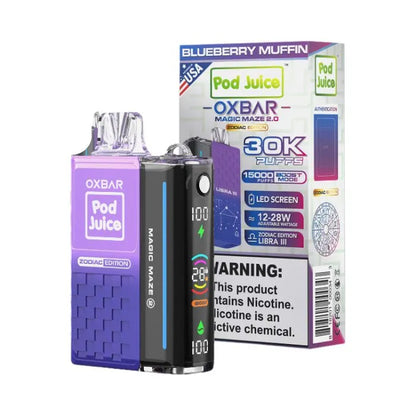 OXBAR Magic Maze 2.0 30000 Puff Vape OXBar Vapes