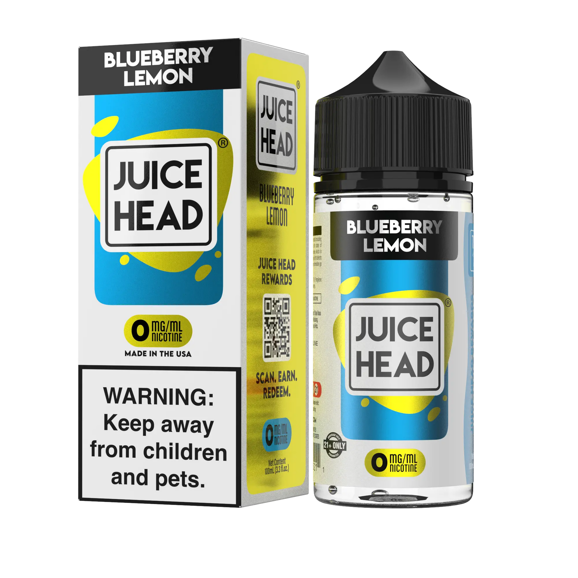 Juice Head Blueberry Lemon eJuice - Smoke empire