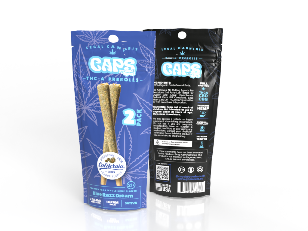 CAPS THC-A Prerolls | 2G - Smoke empire