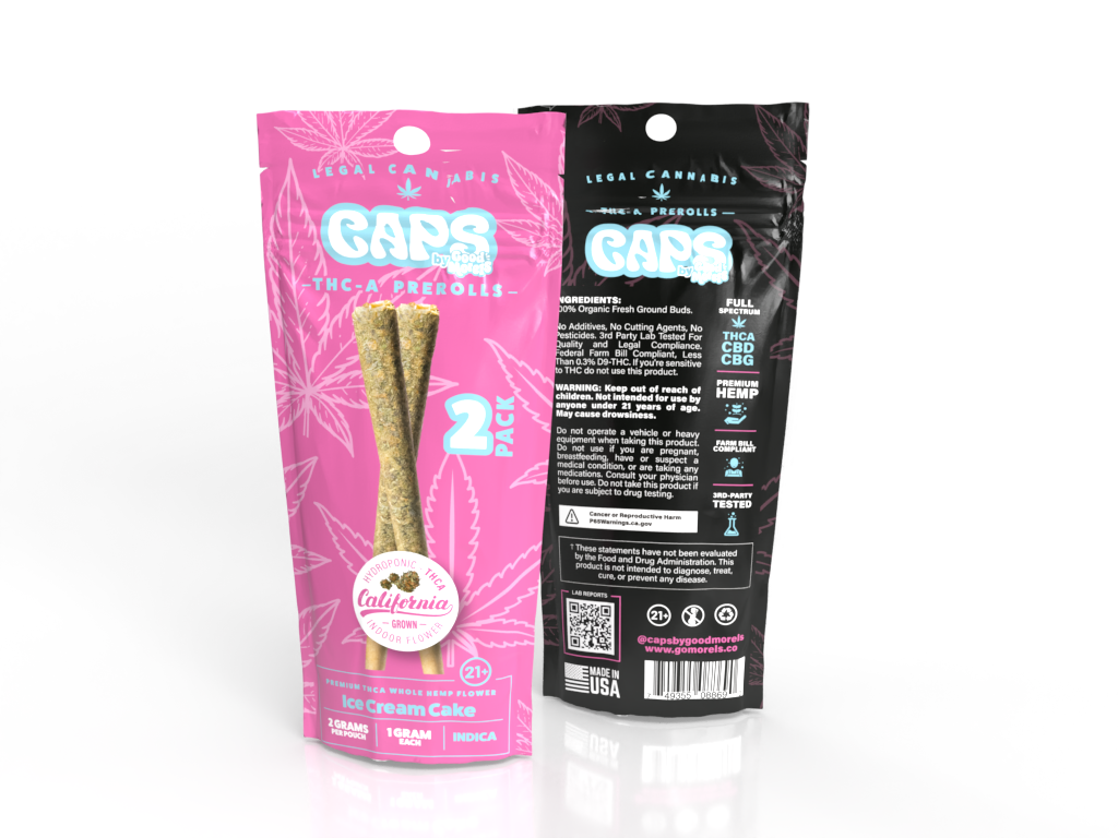 CAPS THC-A Prerolls | 2G - Smoke empire