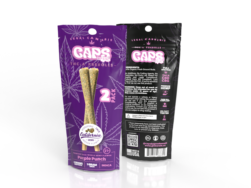 CAPS THC-A Prerolls | 2G - Smoke empire
