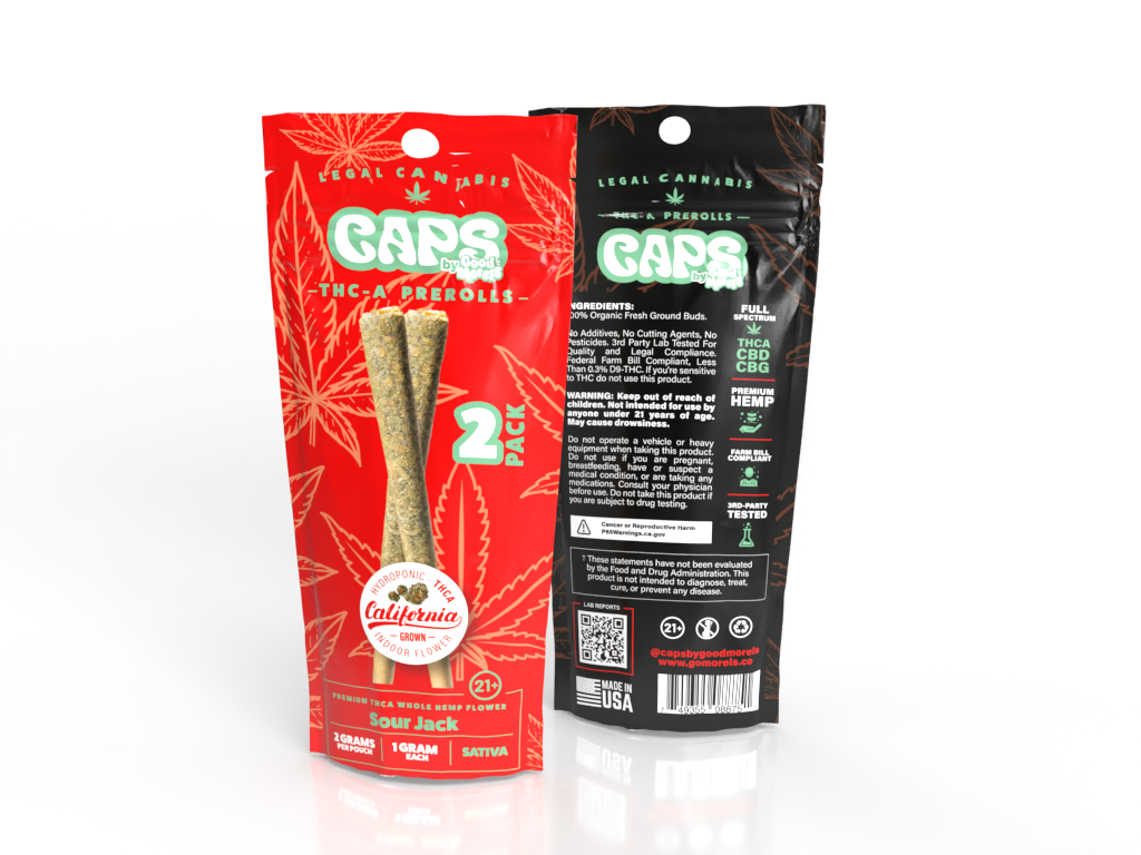 CAPS THC-A Prerolls | 2G - Smoke empire