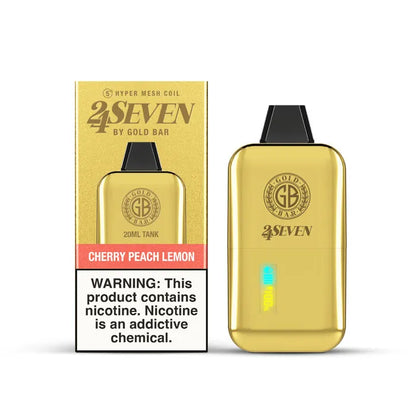 Gold Bar 24Seven 24000 Puff Vape Gold Bar