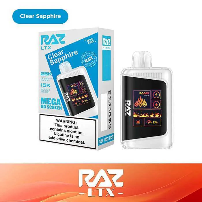 RAZ Vape 25000 — DC25000 & LTX 25K, All Flavors RAZ Vape
