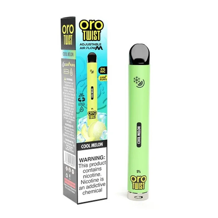 Oro Twist Flow Disposable Vape Twist E-Liquids