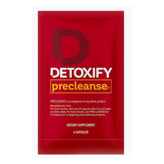 Detoxify Precleanse Herbal Supplement 6caps/pk Default Title