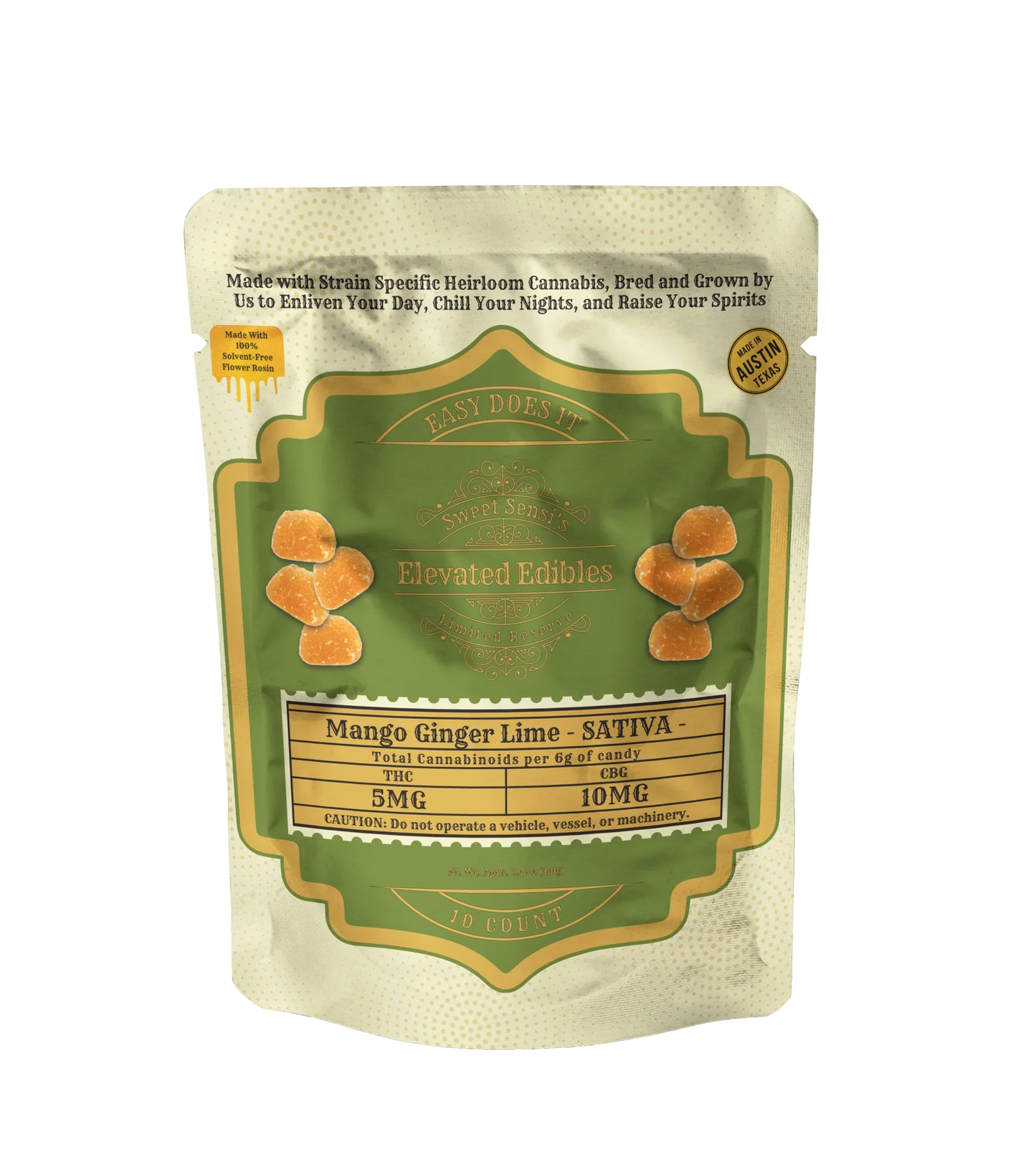 Sweet Sensi Easy Does It Gum Drops 50mg