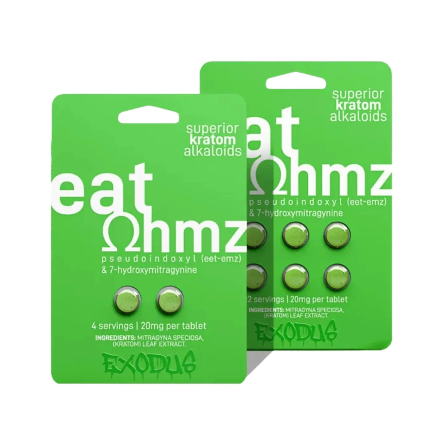 Exodus - Eat Ohmz 7-OH Kratom Tablets - Smoke empire