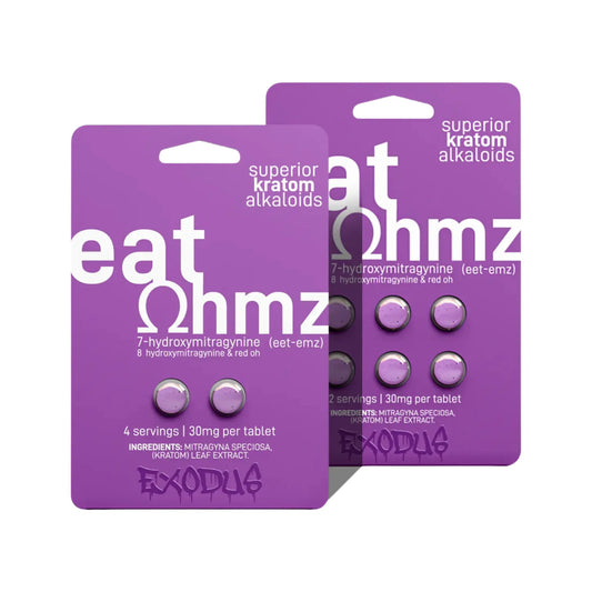Exodus - Eat Ohmz 7-OH Kratom Tablets - Smoke empire