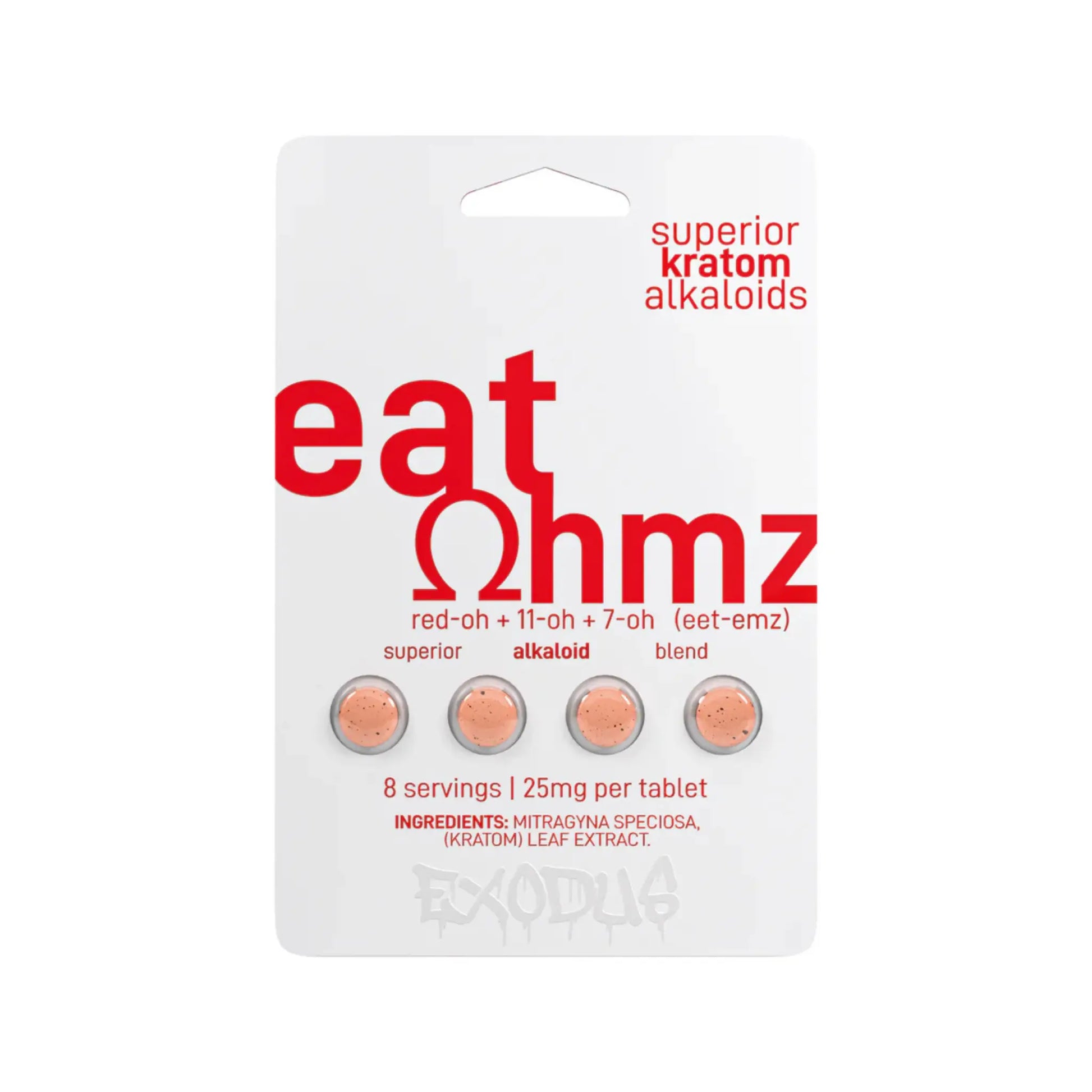 Exodus - Eat Ohmz Red-OH + 11-OH + 7-OH Tablets - Smoke empire