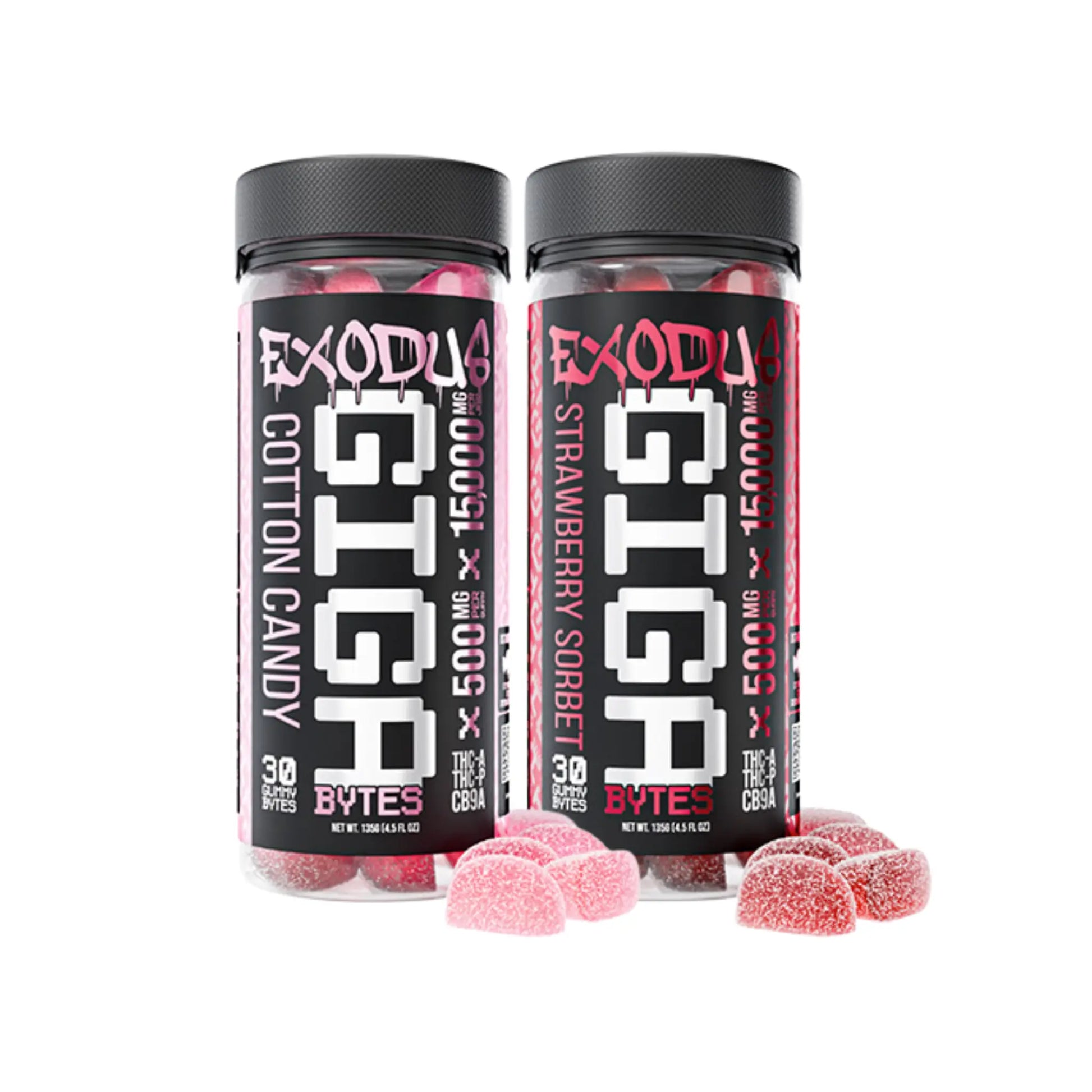 Exodus Gigabytes Gummies 15000mg 30ct - Smoke empire