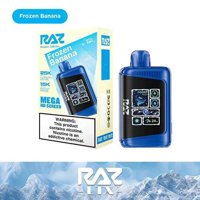 RAZ Vape 25000 — DC25000 & LTX 25K, All Flavors RAZ Vape