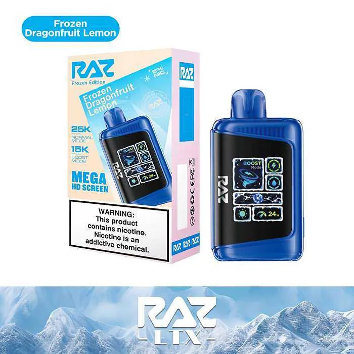 RAZ Vape 25000 — DC25000 & LTX 25K, All Flavors RAZ Vape