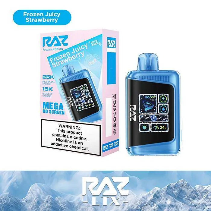 RAZ Vape 25000 — DC25000 & LTX 25K, All Flavors RAZ Vape