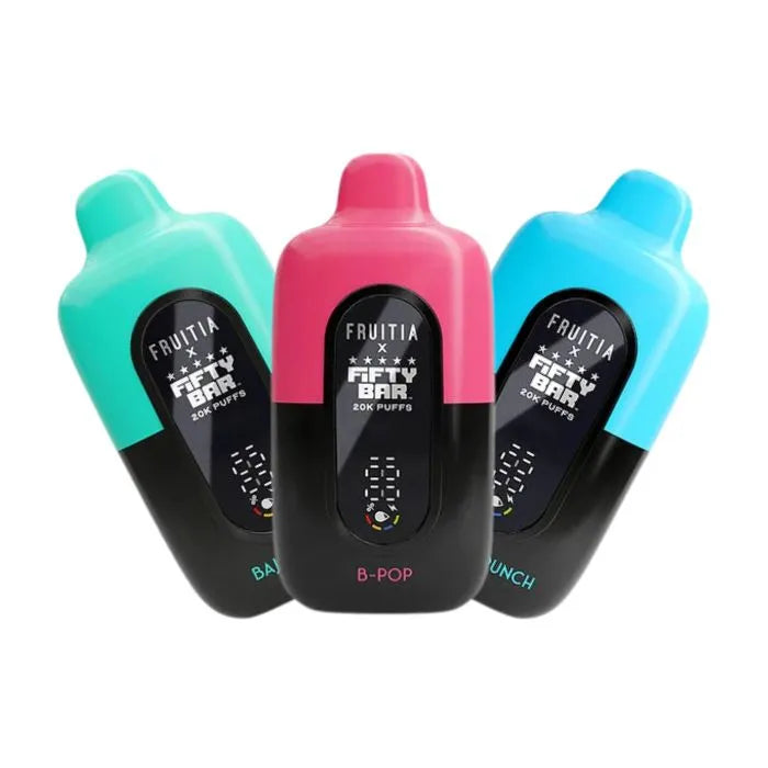 Fruitia x Fifty Bar 20k Puff Vape Fifty Bar