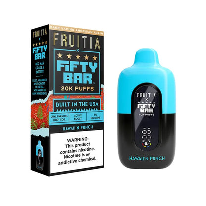 Fruitia x Fifty Bar 20k Puff Vape Fifty Bar