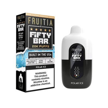 Fruitia x Fifty Bar 20k Puff Vape Fifty Bar