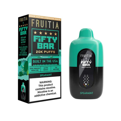Fruitia x Fifty Bar 20k Puff Vape Fifty Bar
