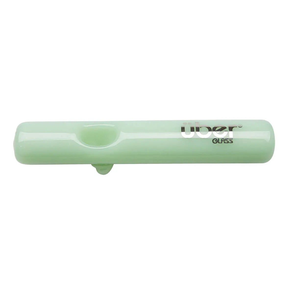 Uber Glass 4" Steamroller w/ Stand - Solid Colors - Smoke empire