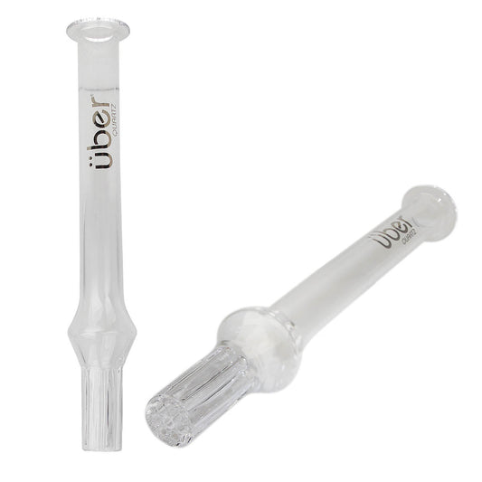 Uber Quartz 6" 5-Arm Honeycomb Nectar Collector Straw Default Title