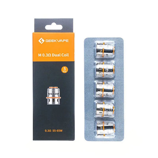Geekvape Coil M Series-M 0.3ohm Dual 5/Pk - Smoke empire