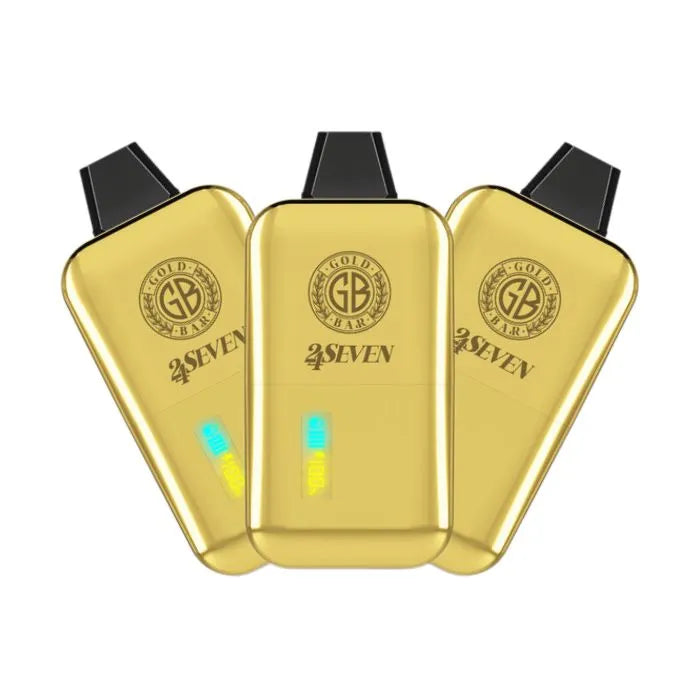 Gold Bar 24Seven 24000 Puff Vape Gold Bar