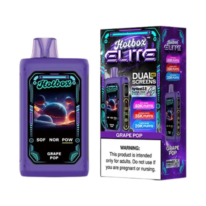 Puff Brands HotBox Elite 50K Puff Vape Puff