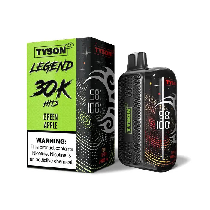 Tyson 2.0 Legend 30K Vape Mike Tyson Vapes