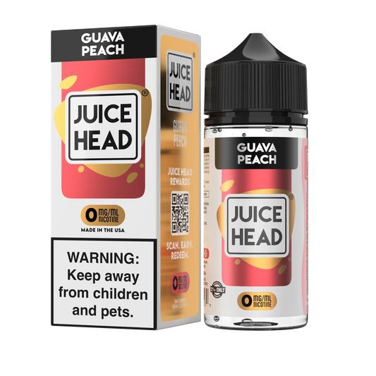 Juice Head Guava Peach eJuice - Smoke empire