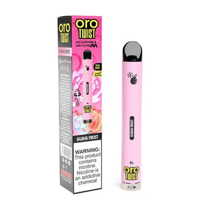 Oro Twist Flow Disposable Vape Twist E-Liquids