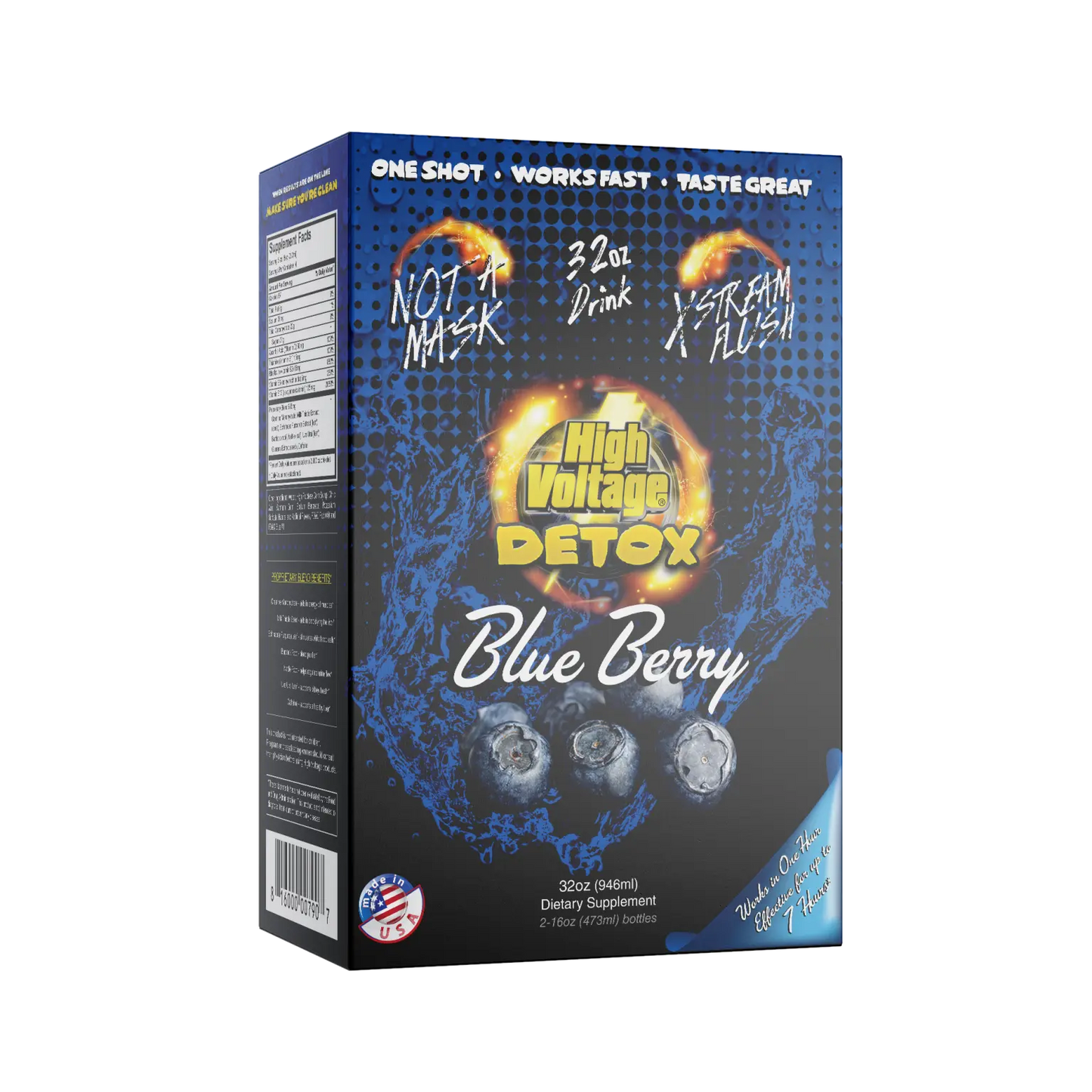 High Voltage Premium Detox Drink 32oz - Smoke empire