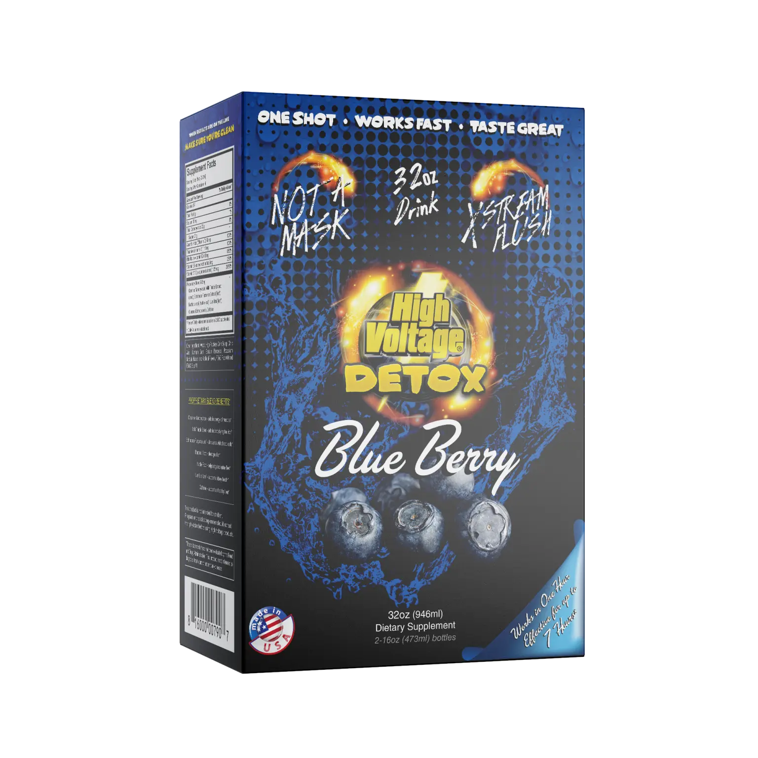 High Voltage Premium Detox Drink 32oz - Smoke empire