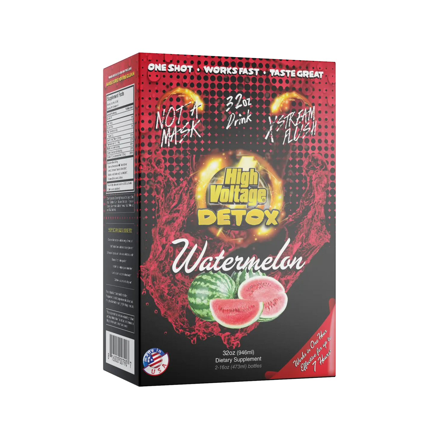 High Voltage Premium Detox Drink 32oz - Smoke empire