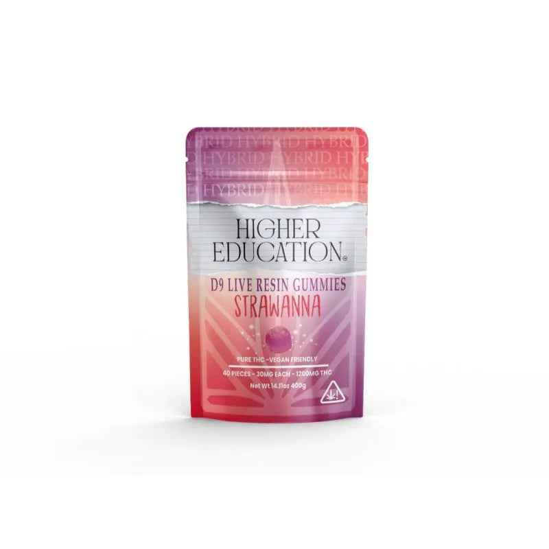 Higher Education Delta 9 Live Resin Gummies 1200mg