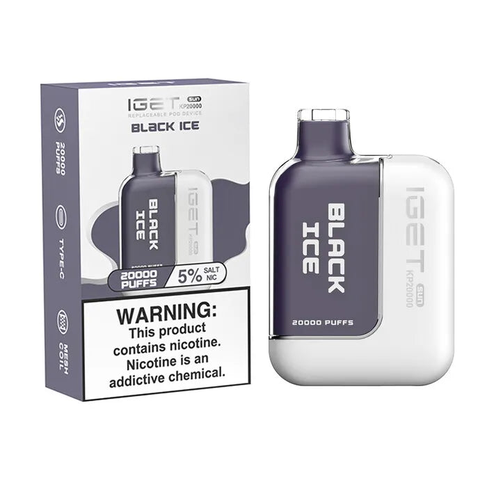 IGET_Sun_KP20000_Puff_Replaceable_Disposable_Device_Black_Ice