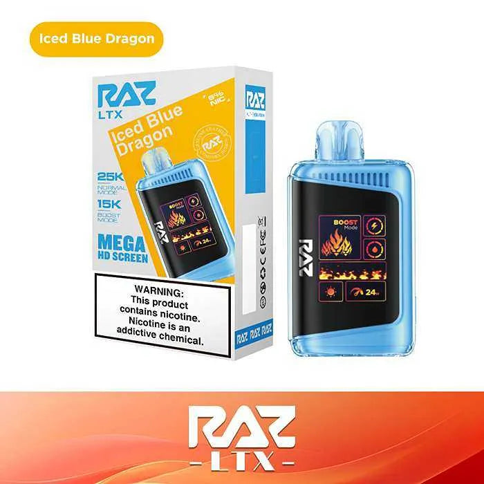 RAZ Vape 25000 — DC25000 & LTX 25K, All Flavors RAZ Vape