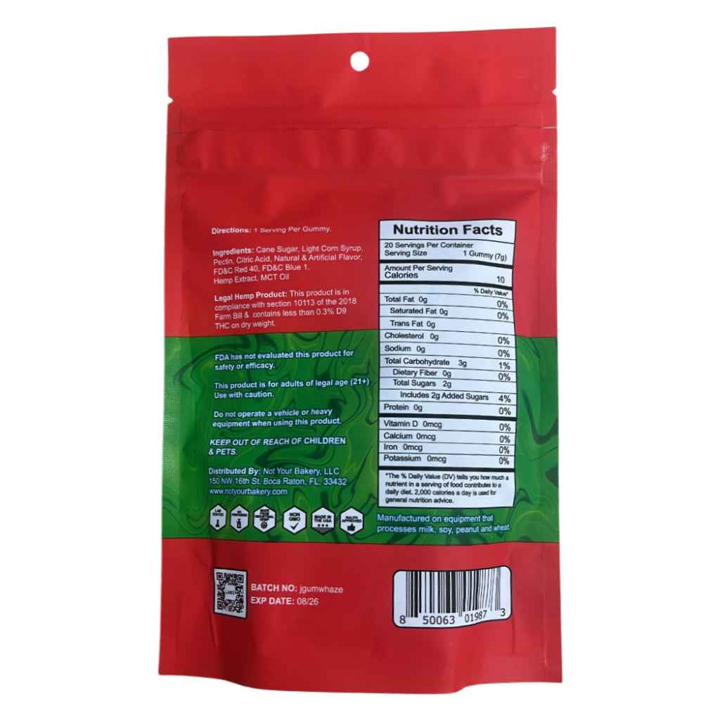 NYB Jelly High Potency 10,000mg THCP Gummies