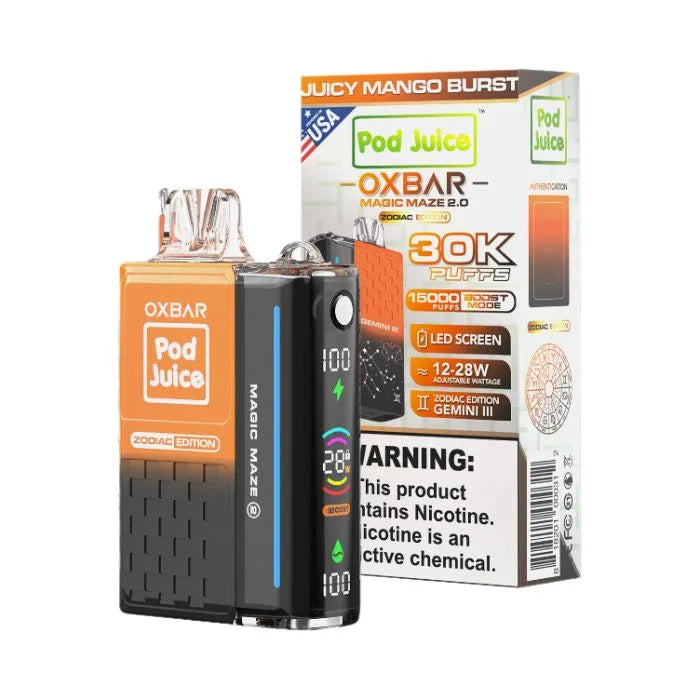 OXBAR Magic Maze 2.0 30000 Puff Vape OXBar Vapes