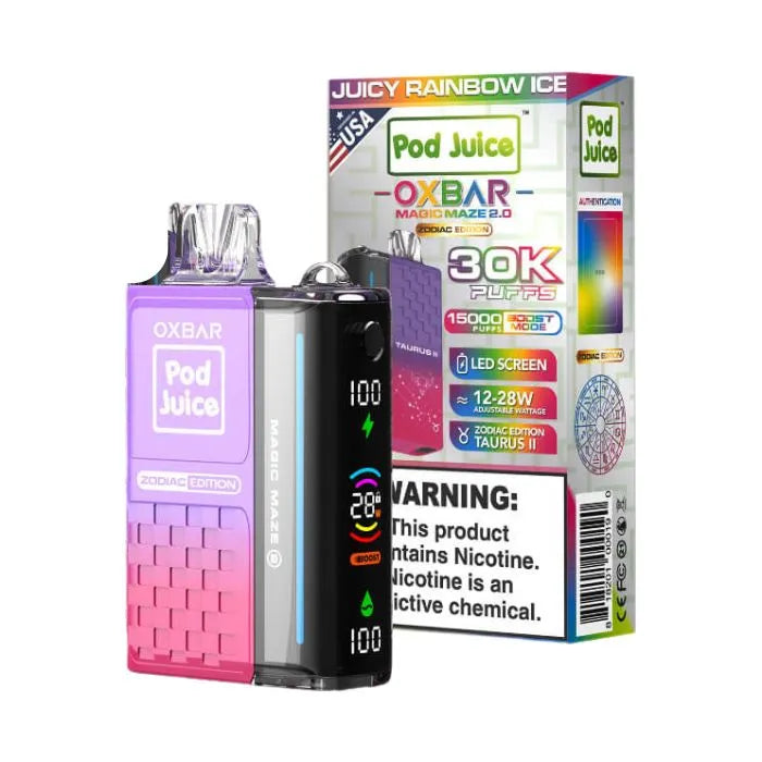 OXBAR Magic Maze 2.0 30000 Puff Vape OXBar Vapes