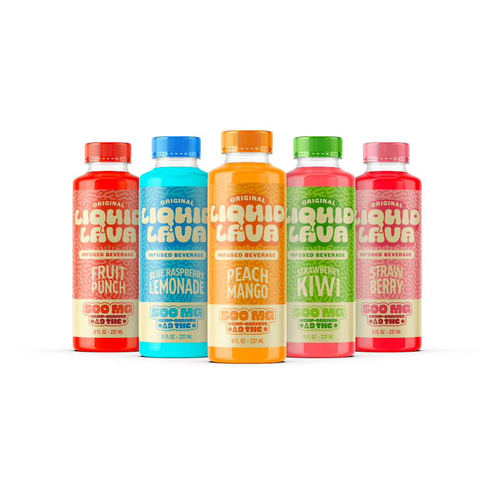 LIQUID LAVA INFUSED BEVERAGE - 500mg D9 for Ultimate Relaxation - Smoke empire