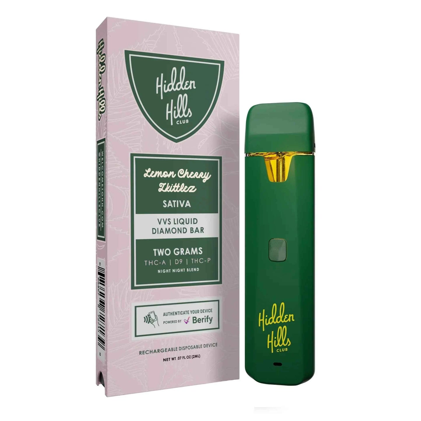 HIDDEN HILLS VVS DIAMOND 2G Disposable Vape Pen - Smoke empire