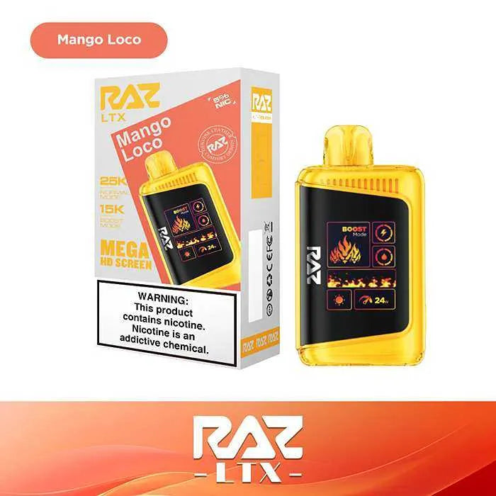 RAZ Vape 25000 — DC25000 & LTX 25K, All Flavors RAZ Vape