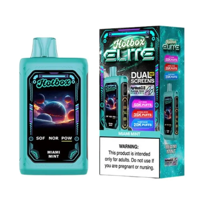 Puff Brands HotBox Elite 50K Puff Vape Puff